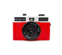 HOLGA 135BC Fotocamera Analogica 35mm Rosso Bianco Lomografica