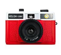 Holga 135BC rosso e bianco 35 mm camera