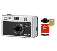 Holga 35 mm piccolo fotogramma automatico motore fotocamera Set incl. pellicola colorata + batteria