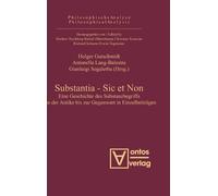 Holger Gutschmidt Substantia - Sic et Non (Copertina rigida)