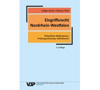 Holger Nimtz Ma Eingriffsrecht Nordrhein-Westfalen: Polizeiliche Maß (Tascabile)