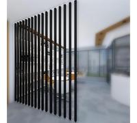 HOLGVE Divisori for La Separazione Dello Schermo for La Privacy Della Stanza, Divisorio for Stanze dal Pavimento al Soffitto, Divisorio Pareti Divisorie Divisorio(7 root,135cm/53.1in/4.42ft)