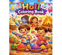 Holi Coloring Book