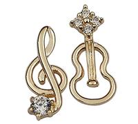 Holibanna 1 Paio Note Orecchini Di Violino Piccolo Orecchini Di Strumenti Musicali Musicali Di Musica Per Le Donne Per Le Donne Da Donna Lega
