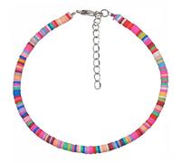 Holibanna 1 Pezzo cavigliere colorate impermeabile impermeabili Resistente all'acqua argilla cavigliere per le donne catena gioielli estivi cavigliera da donna bohémien Colorful
