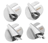 Holibanna 1 Set Bigodino Piede Piedino per Orlare Macchina da Cucire Orlatura Piccolo Raccoglitore Macchina Cucire Strumento Legante Accessorio per Macchina da Cucire Ferro da Stiro 4 Pezzi