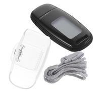 Holibanna 1 Set Contapassi 3d Metro Pedometri Fare Un Passo Contatore Adulti Contapassi a Clip Per Camminare A Piedi Contapassi Per Camminare Contapassi Creativo Nero Addominali