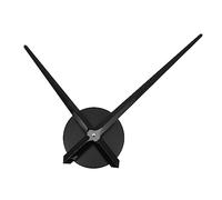 Holibanna 1 Set Guarda Gli Accessori per Il Movimento Scrivania retrò Meccanismo Dell'orologio Lancette Dell'orologio Semplice Decorativo Black Alluminio