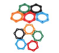 Holibanna 10 pezzi Antiscivolo per Microfoni Wireless Protezione Mic Palmare Colorati Verde Design Resistente e Antirotolamento per Ktv e Conferenze