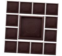Holibanna 10 Pezzi cuscinetti per le gambe piazza tampone tappetino antiscivolo tappetini antiscivolo pronto tappeto cuscinetti antiscivolo per mobili cuscinetti per mobili antiscivolo Brown