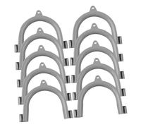 Holibanna 10 Pezzi Di Ganci Per Lavatrice Supporti A Forma Di Rondella Semplici E Multipli Per Tubi Di Fissaggio Per Lavatrice Fascette Stringitubo Supporto Per Tubo Di Scarico Per