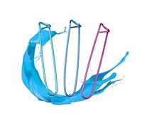 Holibanna 10 Pezzi Fermamaglie in Alluminio per Lavorare a Maglia Spille di Sicurezza Colorate per Uncinetto Strumenti Leggeri e Resistenti per Progetti di