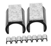 Holibanna 10 Pezzi Protettori per le gambe di mobili pad di mobili a forma di u protezione del pavimento della gamba della sedia feltrini per sedie Protezioni per le gambe delle sedie