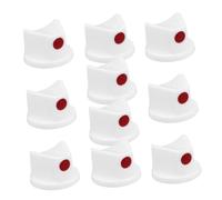 Holibanna 10 Pezzi Ugelli per Vernice Spray per Bombole Aerosol Accessori per Verniciatura Pulsante per Spray e Arte Graffiti Compatibili con Diverse Bombole Aerosol