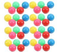 Holibanna 100 Pezzi contare le palline colorate marmo distributore automatico di giocattoli biglie di gioco da tavolo aggravanti marmi spaziali Contare i giocattoli plastica