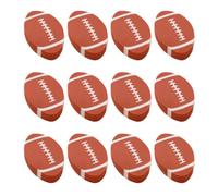 Holibanna 100 Pezzi Gomme per Matite a Forma di Rugby in Tpr Marrone, Resistente All'usura per Cancellare Scritture a Matita, Perfette per Studenti e Feste