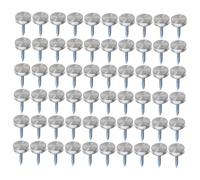 Holibanna 100 Pezzi Inossidabili per Specchi con Decorativi per Fissaggio Sicuro Specchi e Armadi Facile Installazione Design e Resistente Alla Corrosione