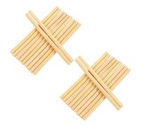 Holibanna 100 pezzi Mini Rotondi per Lavoretti DIY Accessori Artigianali Resistenti per Tappeti Appesi e Decorazioni Fatte Mano