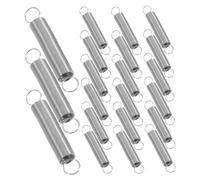 Holibanna 100 Pezzi Pusher per Tessere da Mahjong in Metallo Argento Molla per Reset Efficiente e Compatibilità Versatile, per Riparazione Tavolo Mahjong e Uso Domestico