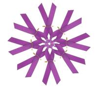 Holibanna 100pezzi Spille Nastro Per Sensibilizzazione Contro La Violenza Accessori Per Eventi Di Beneficenza e Manifestazioni