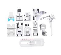 Holibanna 11Pezzi Macchina da Cucire Multifunzione Regolabili per Cucitura e Orlo Arrotolato Compatibili con Macchine da Cucire Domestiche e Accessori
