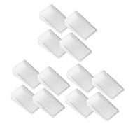 Holibanna 12 Pezzi tampone di livellamento per mobili spessori per il livellamento cunei livellanti per mobili potente per tavoli fermaporta tavolo spessori del letto spessori da tavola pvc
