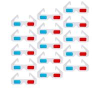 Holibanna 150 Pezzi Occhiali in Cartoncino con Lenti Rosso Blu Monouso per Visione Film Tv e Fumetti Leggeri e Resistenti per Scuola e Feste