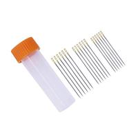 Holibanna 18 Pollici Aghi Doppia in Acciaio al Carbonio Antiruggine per Cucito Ricamo e Lavori a Maglia con Contenitore per Conservazione Pratica