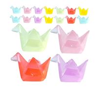 Holibanna 18 Pollici Miniature Origami Crane Figurines in Glow in The Dark Resin Luminous Mini Resin Models For Dollhouses Aquariums And Garden Micro Landscapes
