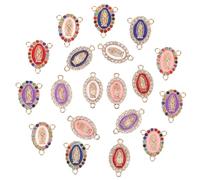 Holibanna 19 Pezzi ciondolo della Vergine Maria ciondolo carino per ciondoli per bracciali Bracciale Ciondoli ciondolo della catena chiave ciondoli a catena chiave lega