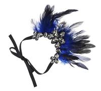 Holibanna 1pezzi Collana Cristallo Con Pendente Forma Di Piuma Decorazione Moda Per Look Accattivante e Unico