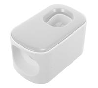 Holibanna 1pezzi Dispenser Automatico Dentifricio Muro Grigio Erogatore Mani Libere Salva Dentifricio Senza Sprechi Piccolo e Durevole Per Ragazzo Ragazza Ragazza e Bagno Moderno