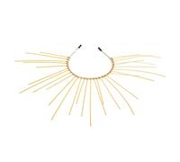 Holibanna 1pezzi Goddess Hairband for Halloween Party Cosplay and Festivals Elegant Lolita Headpiece with Plush Ear Design Comfortable and Unique Accessory for Women