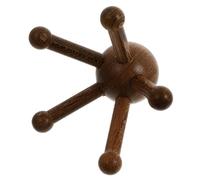 Holibanna 1pezzi Massaggiatore Capelluto in Legno Cinque Artigli Pratico Per Testa e Collo Rilassante e Delicato Strumento Antistress Per Massaggio Cervicale e Punti Trigger Beige