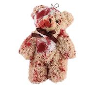 Holibanna 1pezzi Portachiavi Orso Ferito Tema Halloween Leggero e Resistente Portachiavi e Ciondolo Per Borsa Da Ragazzo Ragazza e Ragazza Accessorio Decorativo Chic Per Chiavi e Borse