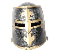 Holibanna 1pezzi Roman Helmet Bucket Hat Cosplay Accessory for Festivals and Parties Lightweight and Decorative Warrior Headgear for Holiday Celebrations