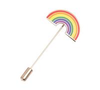 Holibanna 1pezzi Spilla Rainbow Lgbt Colorata Spilla Spillo Per Orgoglio Lesbico Accessorio Per Eventi e Moda Perfetta Per Abbigliamento Giacche e Borse Supporta Movimento Pride