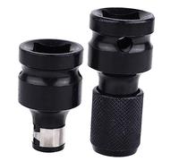 Holibanna 2 Pezzi Adattatore Per Chiave Elettrica Chiave A Percussione Mandrino Per Trapano Chiave A Bussola Connettori Per Chiave A Bussola Craftsman Utensile Per Chiave A Bussola