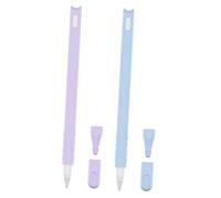 Holibanna 2 Pezzi astuccio per penne applepencil2 astuccio portacolori astuccio portapenne astuccio penne coperture Presa penna custodia in gel di silice per matita copertura per matita