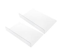 Holibanna 2 Pezzi Paraspruzzi per Doccia e Vasca da Bagno in PVC Design Moderno e Resistente Anti-Spruzzi per Protezione Facile Installazione Adatto per Bagni e Docce