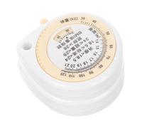 Holibanna 2 Pezzi Retrattile Morbido per Misurazione Strumento Portatile con Auto Rolling e Scala per Misurazioni Precise Della Fitness