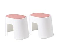 Holibanna 2 Pezzi Sgabello Antiscivolo per Rialzo Wc Design e Resistente per Compatte per Esperienza