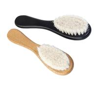 Holibanna 2 Pezzi Spazzola Ragazzo Ragazza Legno Setole Morbide Pettine Delicato per Capelluto Pulizia Profonda per Ragazzo Ragazza Idratante e Sicura per Uso Quotidiano