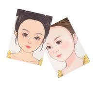 Holibanna 2 Pezzi tavola pratica per la pittura del viso pittura lavabile ragazzo asse esercizio strumento per dipingere il viso disegno Trucco dipinto del viso dolore al viso plastica