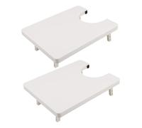 Holibanna 2 Pezzi Tavolo Prolunga per Macchina da Cucire Mini Tavolo Estensione Portatile Leggero per Cucito Domestico e Viaggi Compatibile con Macchine da Cucire e Professionali Supporto