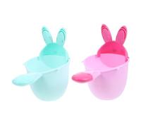 Holibanna 2 Pezzi Tazza Risciacquo per Design Animali per Lavaggio Sicuro e Dei Bagnetto