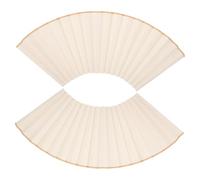 Holibanna 2 Pezzi Ventaglio Pieghevole Carta da Superficie per DIY Facile da Personalizzare con Pittura e Decorazioni Materiale Leggero e Flessibile per Creazioni e Fai da Te