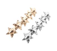 Holibanna 2 Pz forcina pentagramma accessori per acconciature forcine per da donna fermaglio per francese mollette per per folti da donna accessori stellari