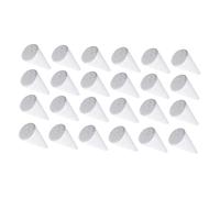 Holibanna 2 Set Coni Polistirolo per Fai da Te Materiale per Progetti Creativi per Decorazioni Natalizie E Giochi Educativi Facili da Personalizzare E Colorare 24 Pezzi * 2