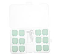 Holibanna 2 Set Contenitori per Trasparenti Porta Portatile per Occhi per Viaggi Design Chic e Sicuro Facile